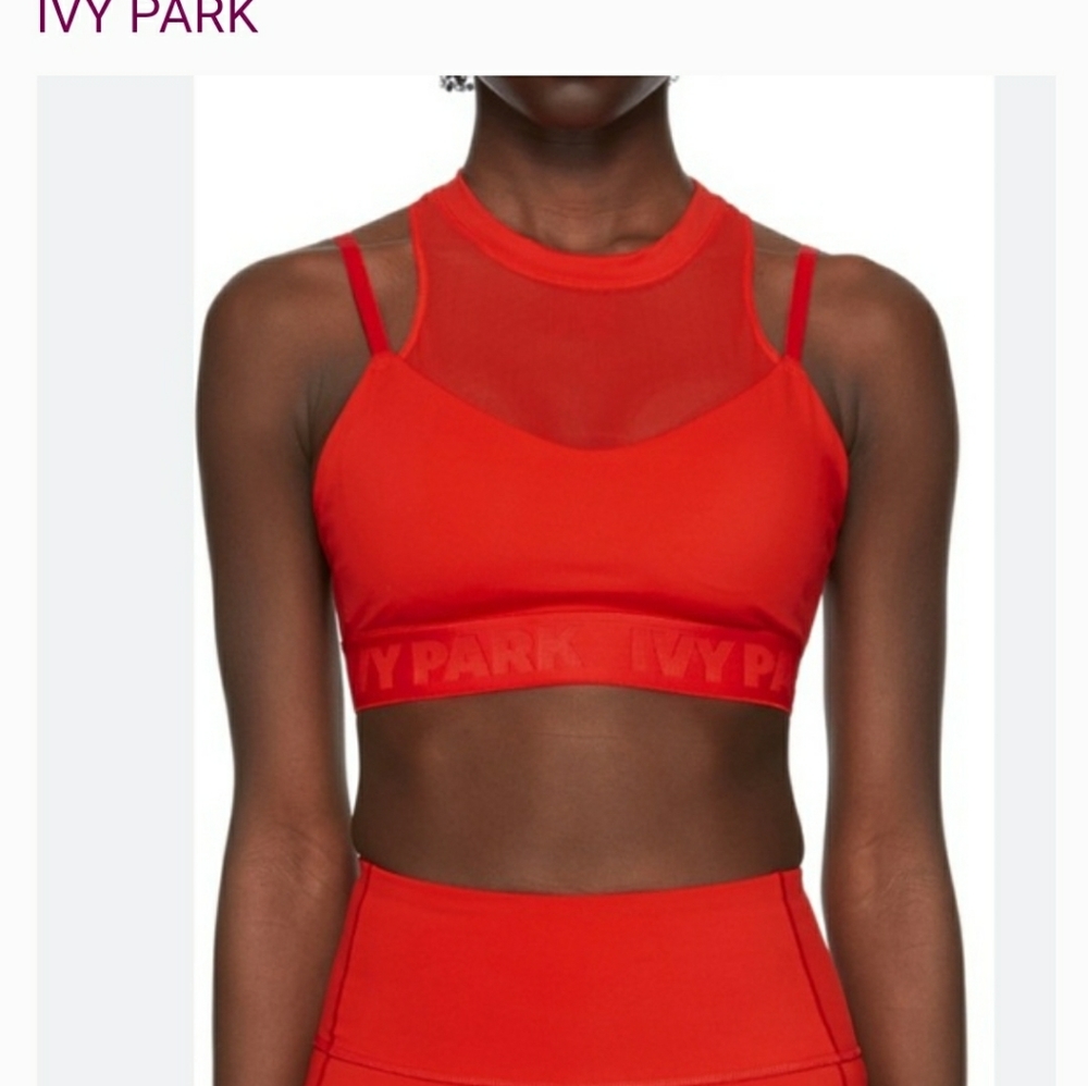 Ivy Park ♥️ Heart LARGE bra top